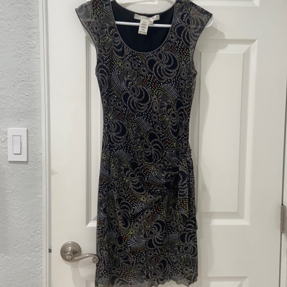 Multi color mini dress